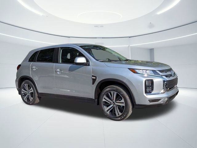 2026 Mitsubishi Outlander Sport Base in Alloy Silver Metallic — front three-quarter view