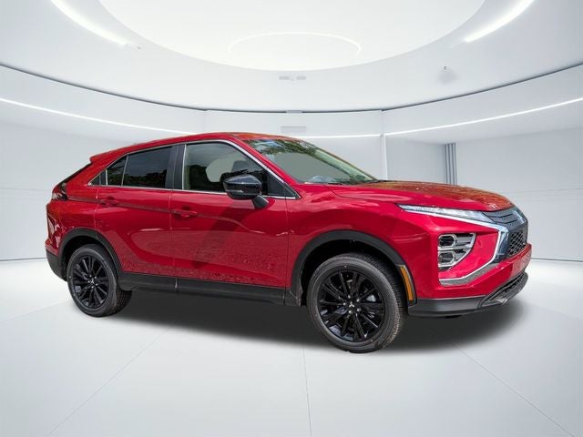 2026 Mitsubishi Eclipse Cross LE in Red Diamond — front three-quarter view