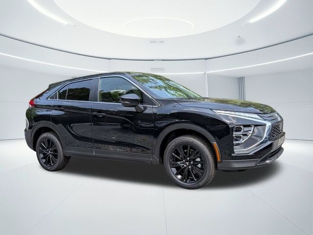 2026 Mitsubishi Eclipse Cross LE in Labrador Black Pearl — front three-quarter view