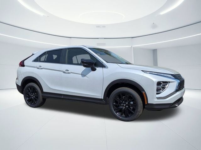2026 Mitsubishi Eclipse Cross LE in White Diamond — front three-quarter view